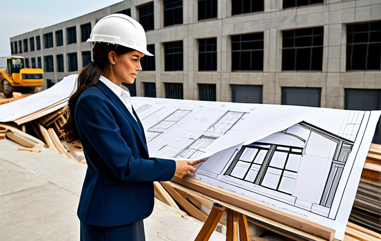 **

"A professional female city planner, fully clothed in a modest skirt suit, reviewing architectural blueprints at a sunlit construction site. Appropriate attire, safe for work, perfect anatomy, correct proportions, natural pose, professional photography, well-formed hands, proper finger count, natural body proportions, family-friendly."

**