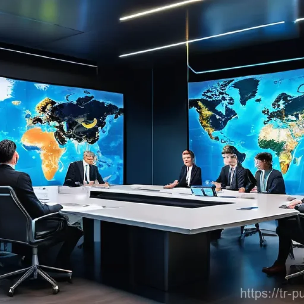 공공관리사 관련 국제 자격증 소개 - **Prompt 1: Global Collaboration in Public Administration**
A diverse team of public administrat...