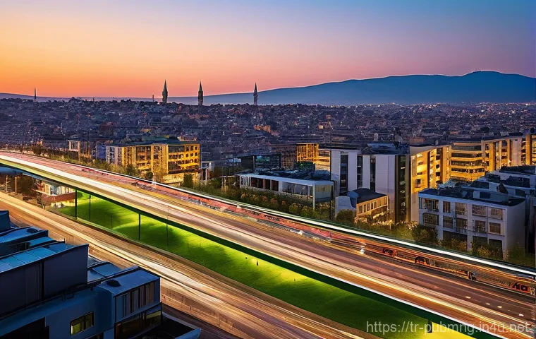 공공관리사와 관련된 최신 기술 도입 사례 - **Prompt 1: e-Government: Seamless Digital Citizen Services in Modern Turkey**
    "A bright, dynami...