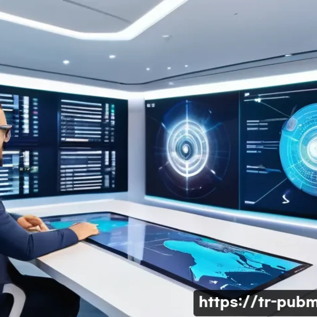 공공관리사와 관련된 최신 트렌드 - A modern Turkish public administration office environment showcasing diverse managers collaborating ...